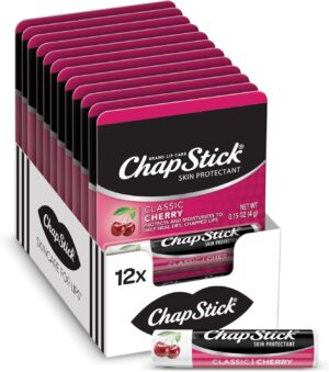 ChapStick Classic Cherry Lip Balm 0.15oz 12ct